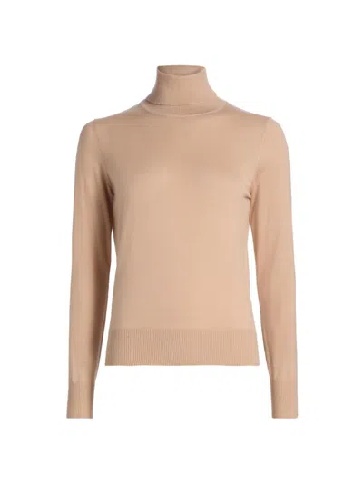 Zimmermann Women's Cashmere Turtleneck Sweater In Brown