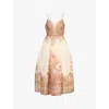 Zimmermann Dresses In Cream Paisley