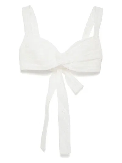 ZIMMERMANN WOMEN'S CRUSH COTTON BRALETTE
