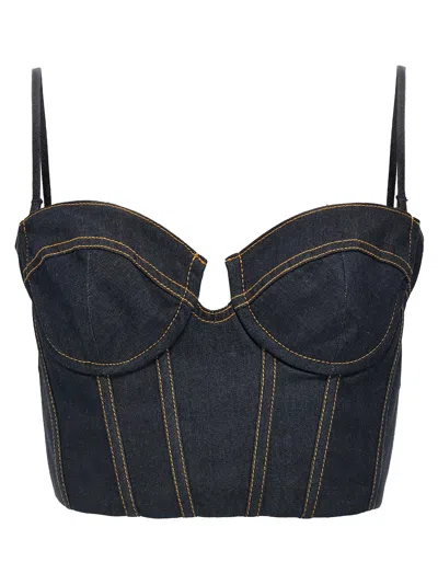 Zimmermann Women 'crush Denim Corset' Top