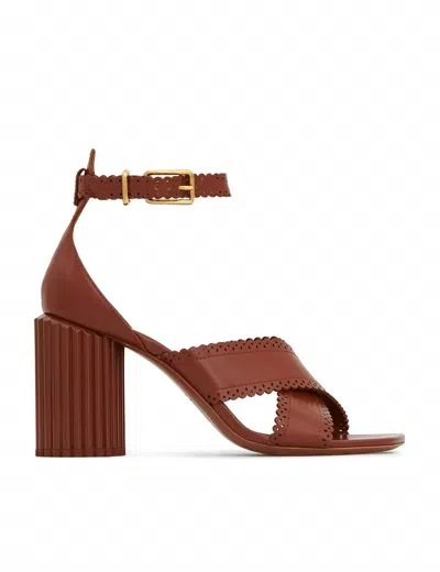 Zimmermann Women's Eddie Sandal In Pecan In Beige