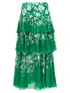 Zimmermann Women 'everley Tiered Midi' Skirt