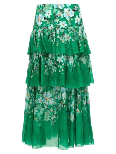 Zimmermann Women 'everley Tiered Midi' Skirt