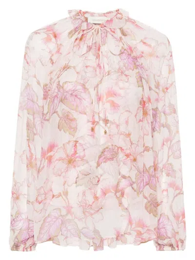 ZIMMERMANN WOMEN'S FLORAL PRINT SHIRT