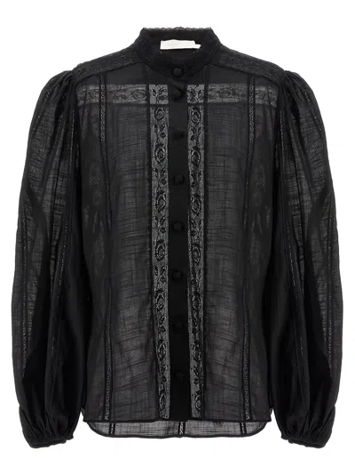 Zimmermann Women 'halliday Lace Trim' Shirt