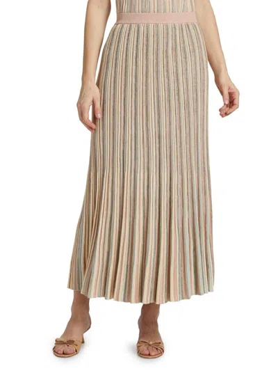 Zimmermann Women's Illuminate Mouline Maxi Skirt In Neutral