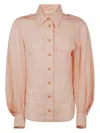Zimmermann Illuminate Utility Shirt Clothing