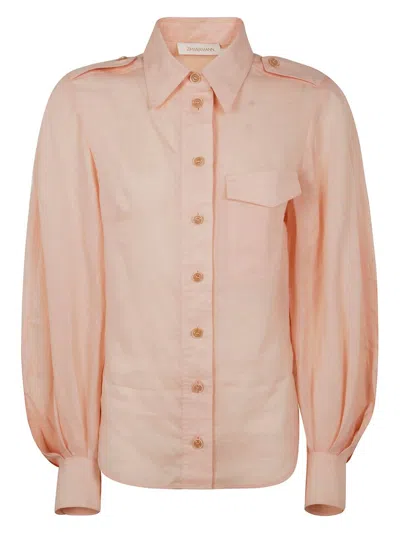 ZIMMERMANN WOMEN'S ILLUMINATE UTILITY SHIRT