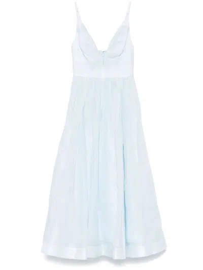 Zimmermann Women `illuminate` V-neck Midi Dress