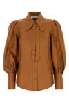 Zimmermann Illustration Blouson Shirt In Multicolor