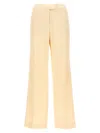 Zimmermann Illustration Straight Tux Pants In Nude