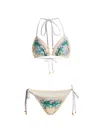 Zimmermann Beige Floral Swimwear In Neutral