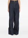 Zimmermann Wide-leg Denim Jeans In Blue