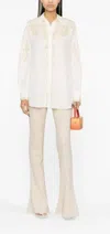 Zimmermann Women's Laurel Embroidered Top In Ivory/cream In Multi