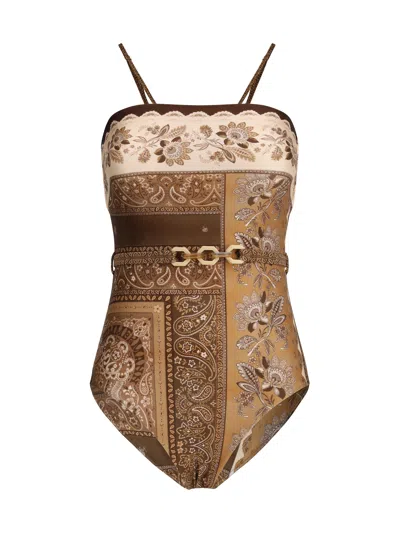 Zimmermann Women Lucky One-piece Swimsuit