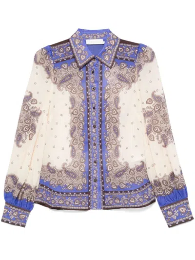 Zimmermann Women `maxine` Blouson Shirt