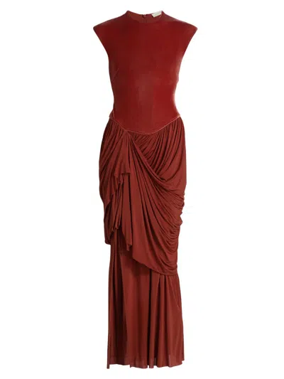 Zimmermann Women's Memento Drape Maxi Dress In Pink