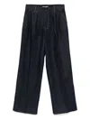 Zimmermann Wide-legged Jeans Illustration Design For In Blue