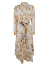 Zimmermann Women Ottie Tuck Shirt Dress In Multicolour