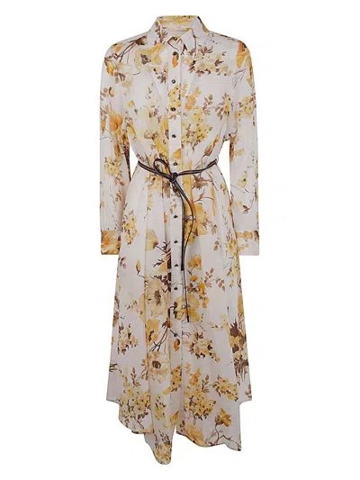 ZIMMERMANN WOMEN'S OTTIE TUCK SHIRT DRESS | SIZE 3 | 1305DSS242