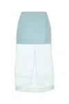 Zimmermann Women's Pastel Organza Crush Layered Skirt