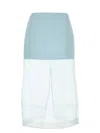 Zimmermann Women's Pastel Organza Crush Layered Skirt
