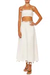 Zimmermann Women's Rhiannon Bead Top In Cream In White