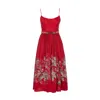 Zimmermann Rhiannon Belted Paisley-print Cotton-voile Midi Dress