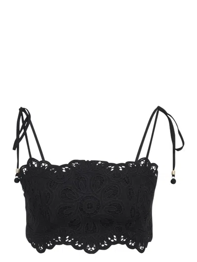 ZIMMERMANN WOMEN'S RHIANNON EMBROIDERED TOP