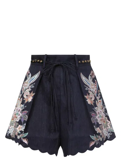 ZIMMERMANN WOMEN'S RHIANNON TUCK SHORT | 4558ASS251