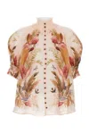 Zimmermann Ascension Printed Blouse In Multi