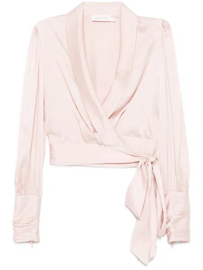 Zimmermann Women Silk Wrap Top
