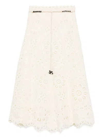 Zimmermann Blusa - Blanco In Neutral