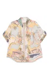 Zimmermann Tallow Shirt In Multicolor