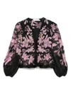Zimmermann Blusa Dawning In Black