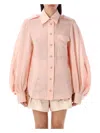 Zimmermann Illuminate Utility Shirt Clothing