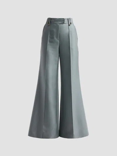Zimmermann Women's Valiant Structured Flare Pants In Airforce