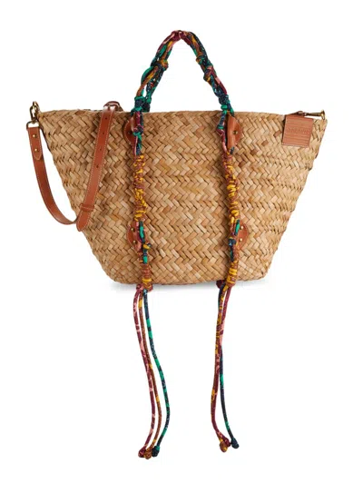 Zimmermann Women's Woven Straw Tote In Natural