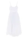 Zimmermann Tulle Corset Midi Dress