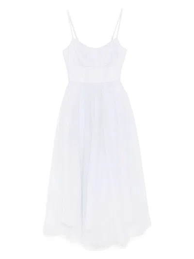 Zimmermann Women's  Tulle Corset Midi Dress