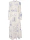 Zimmermann Woman Maxi Dress Apricot Size 00 Cotton In White