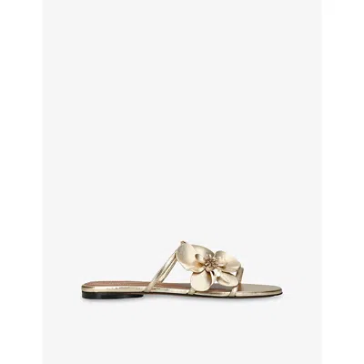 Zimmermann Womens  Orchid Leather Sandals