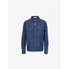 Zimmermann Womens Pocket-front Regular-fit Denim Shirt Ink In Ink