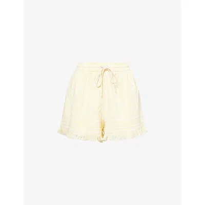 Zimmermann Womens  Coco Towelling Cotton Shorts