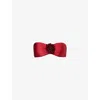 Zimmermann Womens Dark Red Cascadian Flower Bandeau Bikini Top In Red