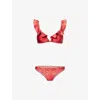 Zimmermann Bandana Printed Lucky Frill Bikini