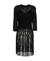 Zimmermann Black Viscose Casual Dress In Black