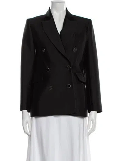 Pre-owned Zimmermann Wool Blazer In Black