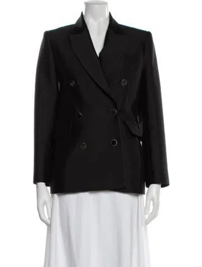 Pre-owned Zimmermann Wool Blazer In Black