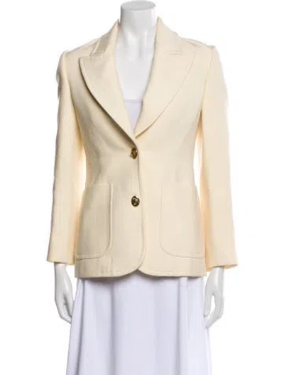 Pre-owned Zimmermann Wool Blazer In Neutral